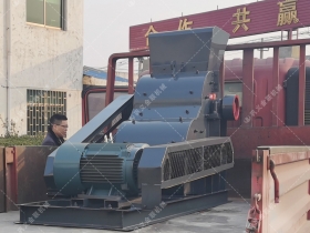 SCF600*400小型雙級粉碎機發往甘肅慶陽破碎煤